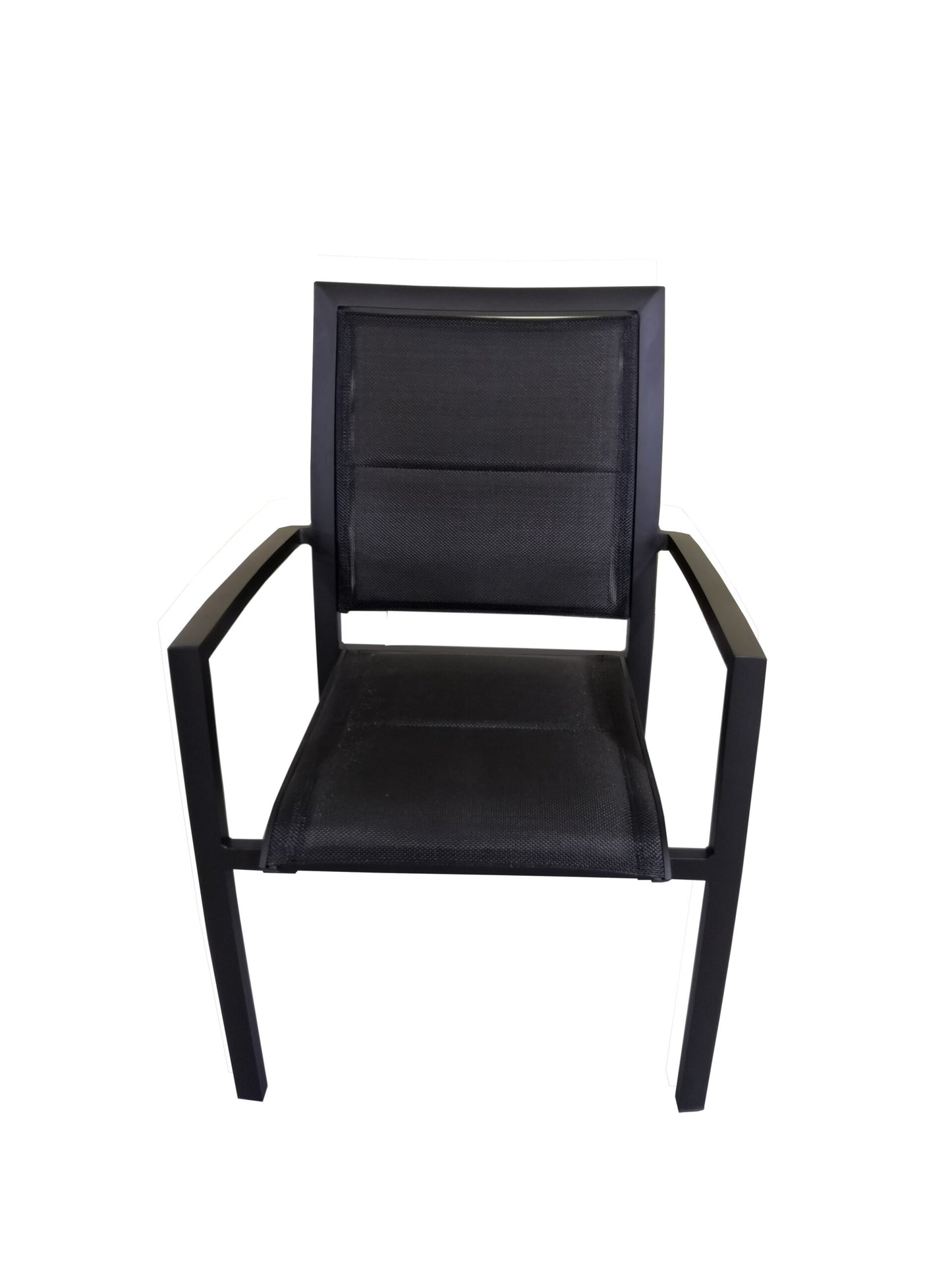 Moss  chaise empilable en aluminium coussiné , séchage rapide 24" x 31" x h 36"