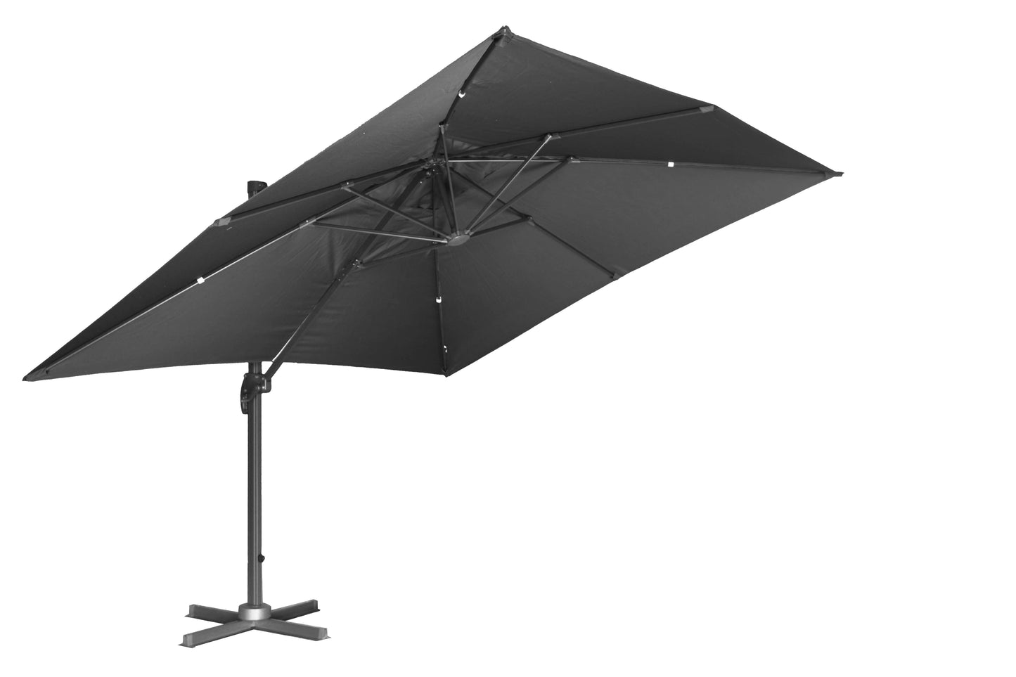 Moss  parasol suspendu carré 11'